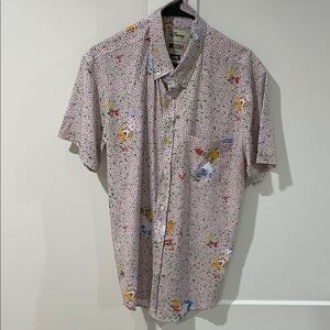 RSVLTS Disney Alice in Wonderland Button Down Shirt